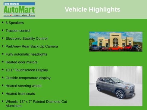 Certified 2023 Jeep Compass Limited image 6