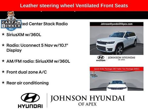 Used 2021 Jeep Grand Cherokee L Limited w/ Luxury Tech Group II image 41