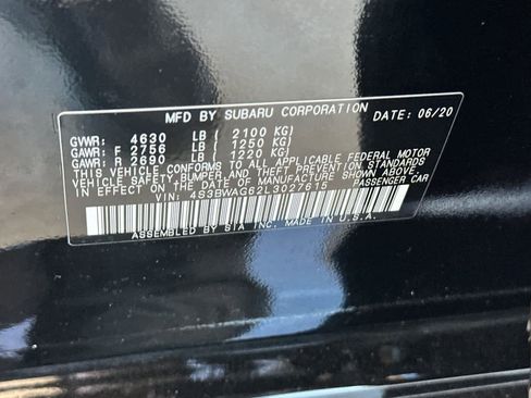 Used 2020 Subaru Legacy Sport AWD/4WD image 28