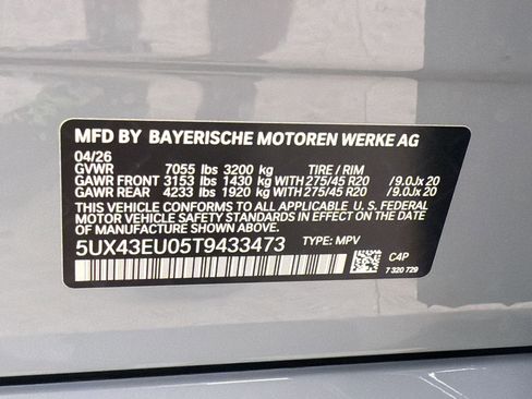 New 2026 BMW X5 xDrive50e w/ M Sport Package AWD/4WD image 19