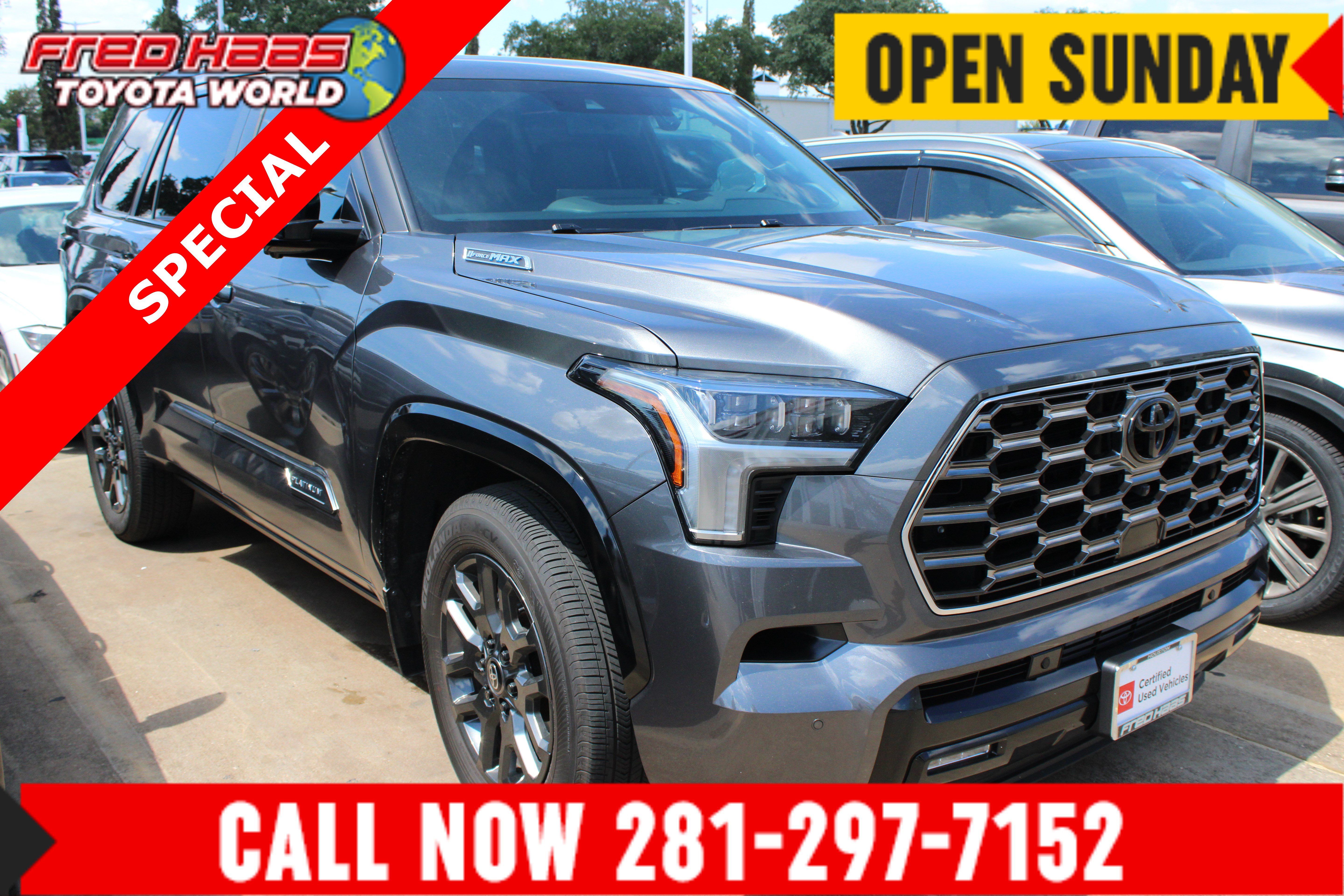 Used 2026 Toyota Sequoia Platinum AWD/4WD image 1