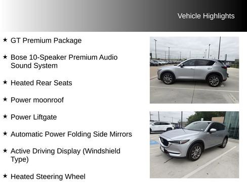 Used 2021 MAZDA CX-5 Grand Touring w/ GT Premium Package AWD/4WD image 9