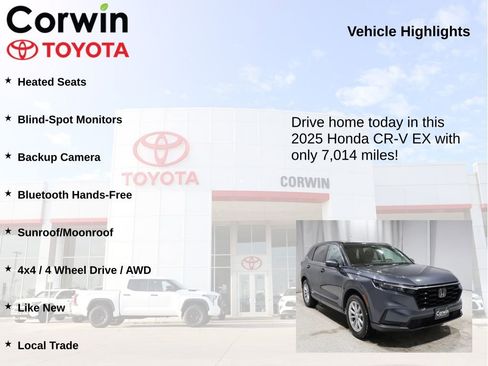 Used 2025 Honda CR-V EX image 6