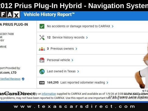 Used 2012 Toyota Prius Prime Base image 9