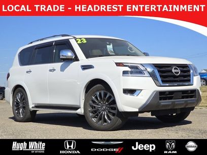 Certified 2023 Nissan Armada Platinum w/ Captain's Chairs Package