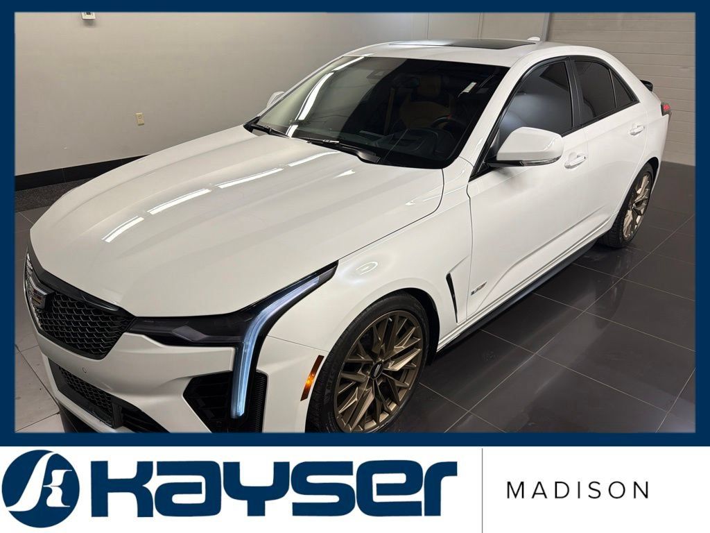 Used 2023 Cadillac CT4 V Blackwing w/ Technology Package RWD image 3