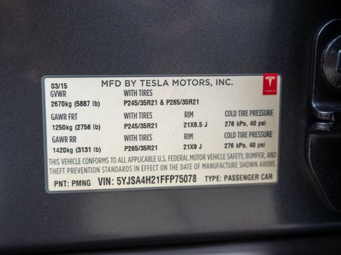Used 2015 Tesla Model S P85D image 38
