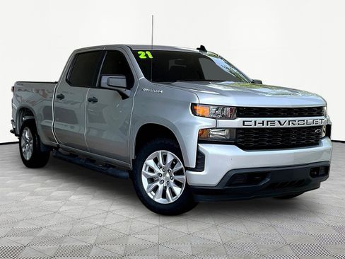 Used 2021 Chevrolet Silverado 1500 Custom AWD/4WD image 3