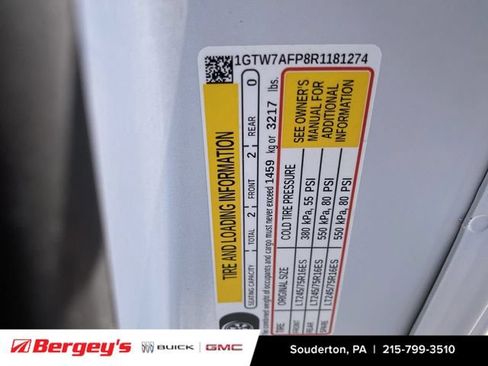 Used 2024 GMC Savana 2500 w/ Driver Convenience Package RWD image 38