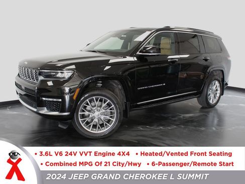 Used 2024 Jeep Grand Cherokee L Summit w/ MOPAR Finishing Package AWD/4WD image 1