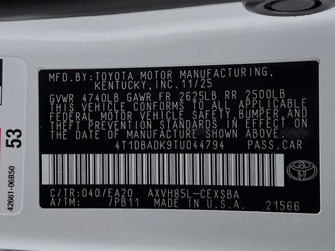 Certified 2026 Toyota Camry XLE w/ Convenience Package image 28