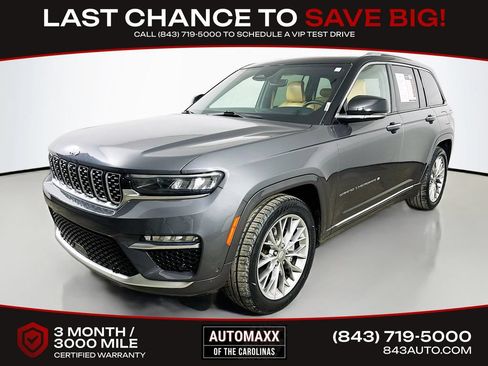 Used 2022 Jeep Grand Cherokee Summit w/ Luxury Tech Group V AWD/4WD image 3