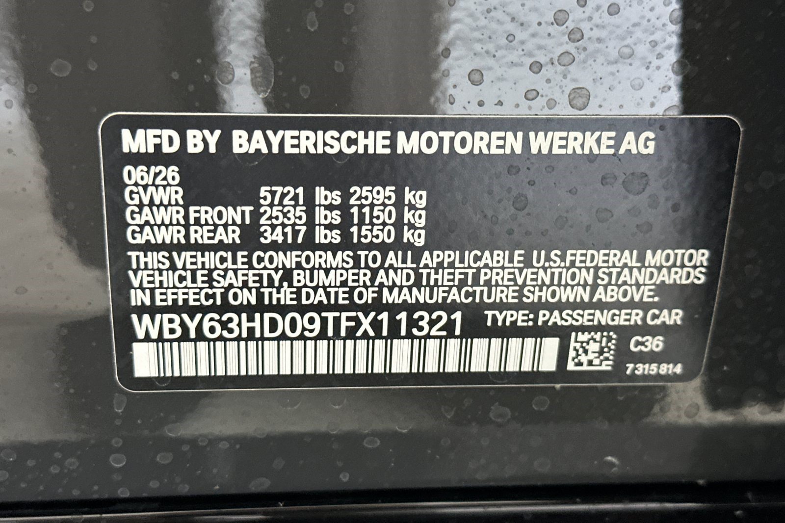 New 2026 BMW i4 eDrive40 w/ M Sport Package RWD image 26