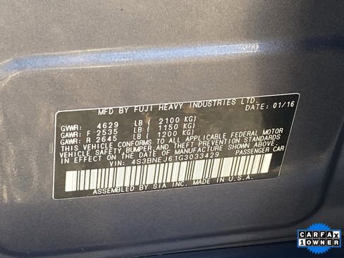 Used 2016 Subaru Legacy 3.6R Limited w/ Popular Package #4 image 34