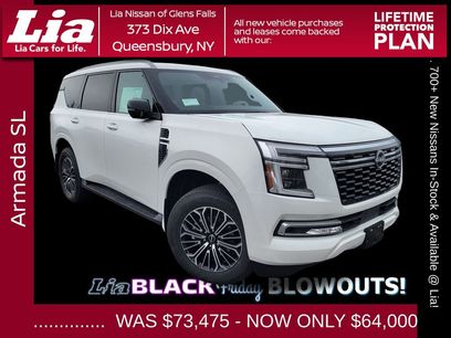New 2025 Nissan Armada SL w/ Captain's Chari Seat Package