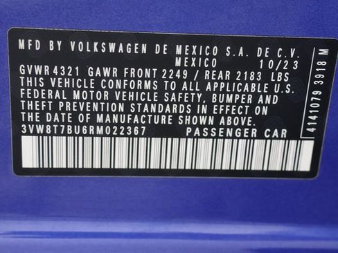 Used 2024 Volkswagen Jetta GLI 40th Anniversary Edition image 30