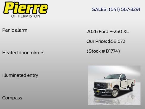 New 2026 Ford F250 XL w/ 360-Degree Camera Package image 18