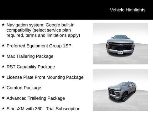 Used 2026 Chevrolet Suburban RST w/ RST Capability Package image 13