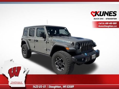 Used 2023 Jeep Wrangler Unlimited Rubicon 4xe w/ Cold Weather Group AWD/4WD image 1