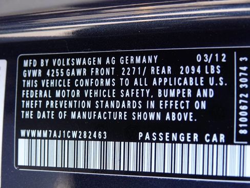 Used 2012 Volkswagen Golf TDI FWD image 56