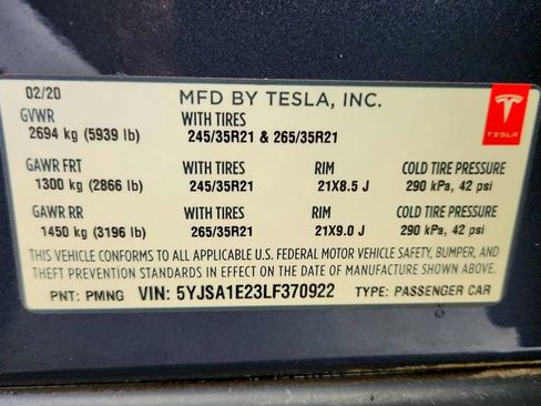 Used 2020 Tesla Model S Long Range image 23