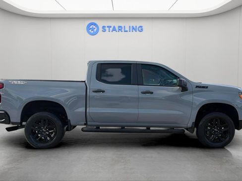 Certified 2025 Chevrolet Silverado 1500 Custom Trail Boss w/ Turbomax Blackout Package AWD/4WD image 11