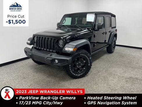 Used 2023 Jeep Wrangler Willys image 1