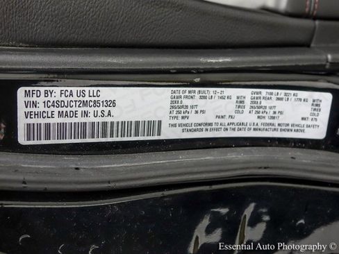 Used 2021 Dodge Durango R/T w/ Blacktop Package AWD/4WD image 37