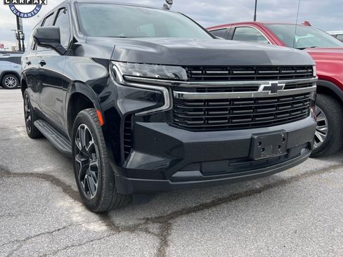 Used 2021 Chevrolet Tahoe RST w/ Rear Media and Nav Package image 1