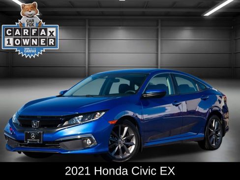Used 2021 Honda Civic EX image 1