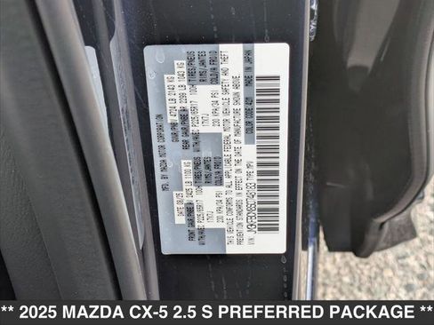 New 2025 MAZDA CX-5 AWD 2.5 S w/ Preferred Package image 15