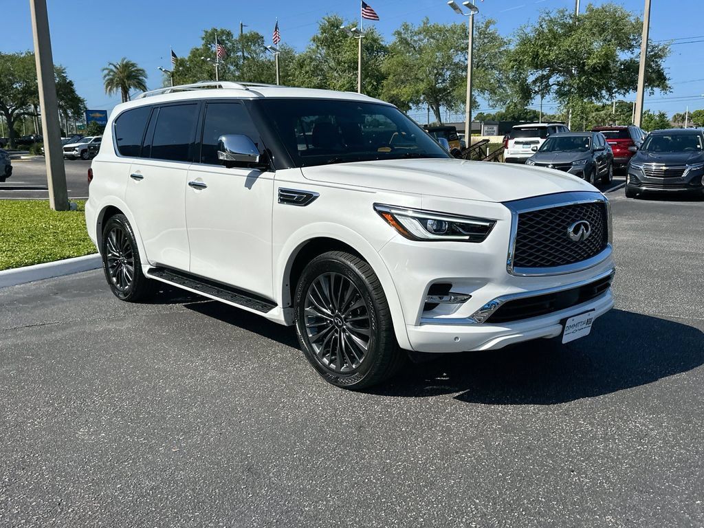 Used 2024 INFINITI QX80 Sensory w/ Cargo Package RWD image 3