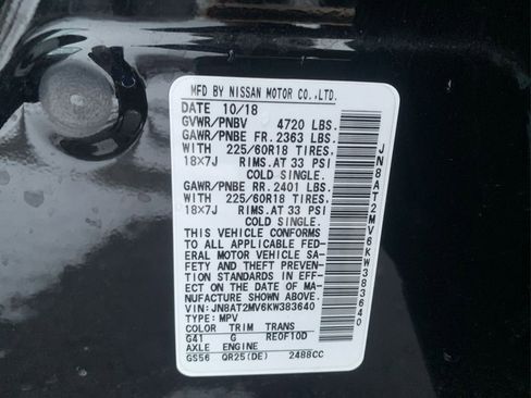 Used 2019 Nissan Rogue SV w/ Premium Package image 17