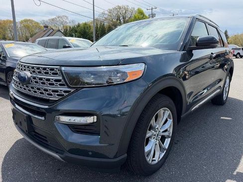 Certified 2023 Ford Explorer Limited w/ Limited Technology Package AWD/4WD image 3