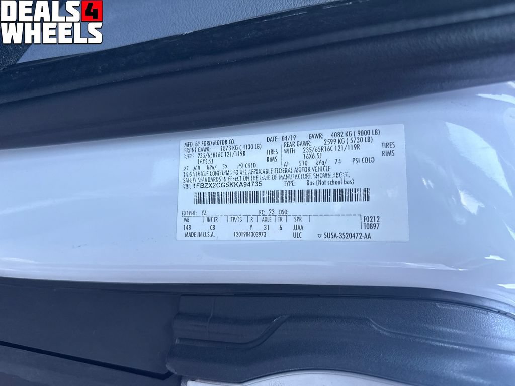 Used 2019 Ford Transit 350 XLT RWD image 34