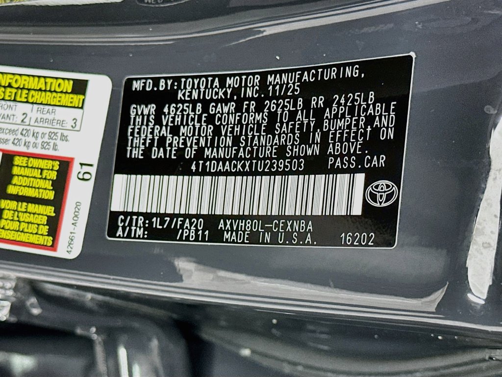 Certified 2026 Toyota Camry LE w/ Convenience Package FWD image 32