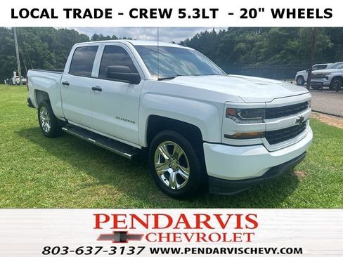 Used 2018 Chevrolet Silverado 1500 Custom w/ Custom Value Package RWD image 1