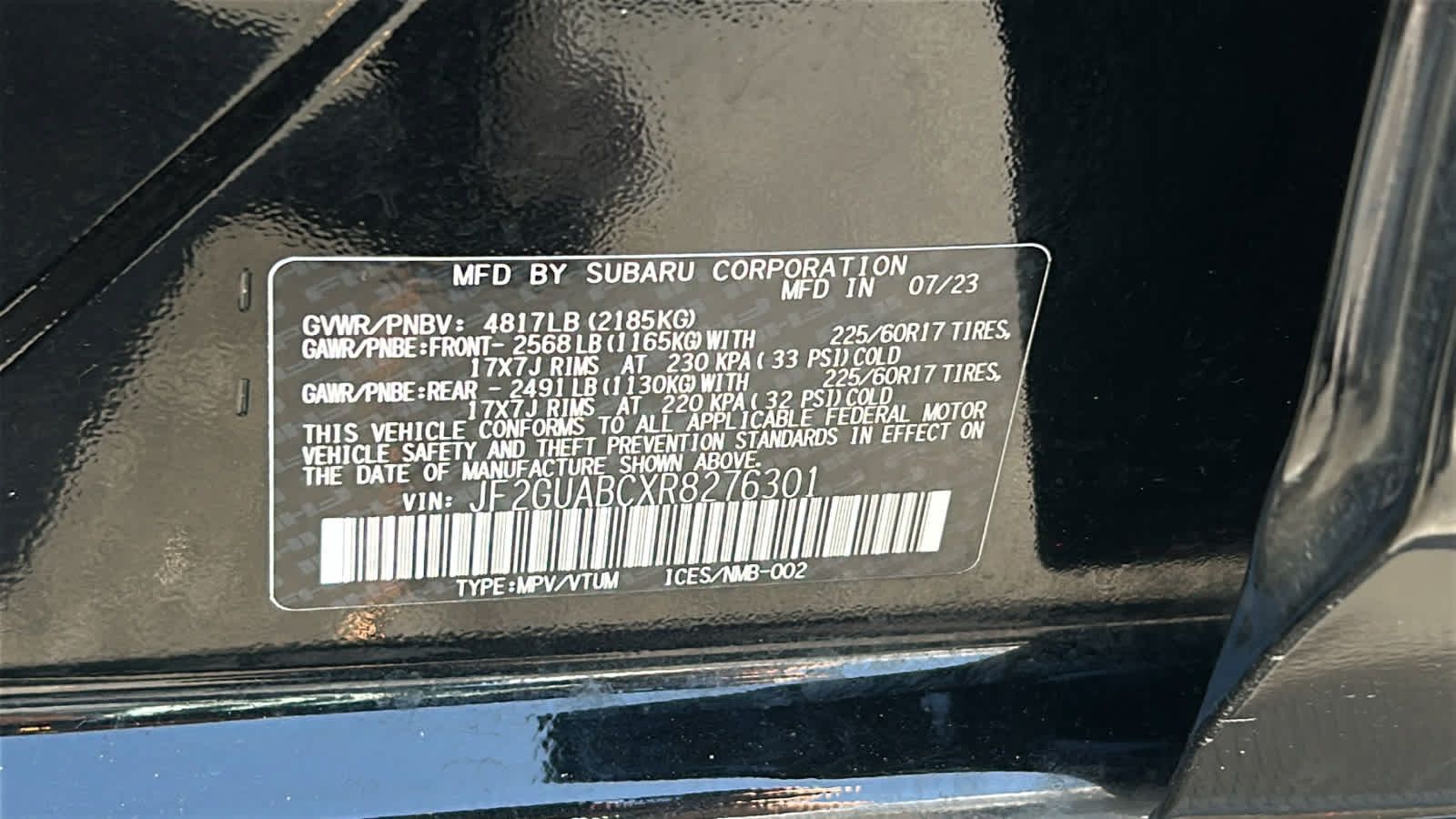 Certified 2024 Subaru Crosstrek 2.0i AWD/4WD image 31