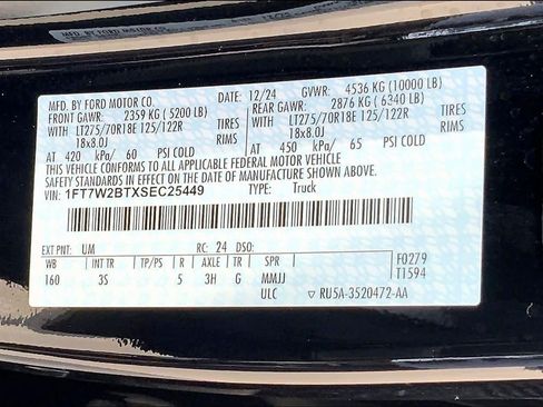 Used 2025 Ford F250 XLT w/ 360-Degree Camera Package AWD/4WD image 32