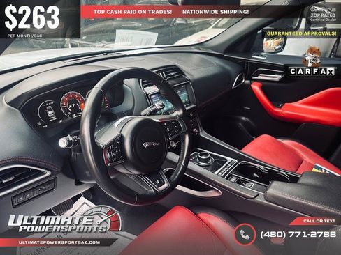 Used 2017 Jaguar F-PACE R-Sport AWD/4WD image 16