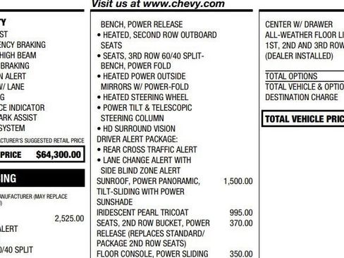 Certified 2023 Chevrolet Tahoe Z71 w/ Luxury Package AWD/4WD image 2