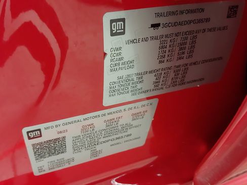 Used 2023 Chevrolet Silverado 1500 W/T w/ WT Value Package image 34