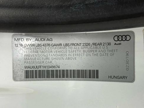 Used 2017 Audi A3 2.0T Premium w/ Convenience Package FWD image 43