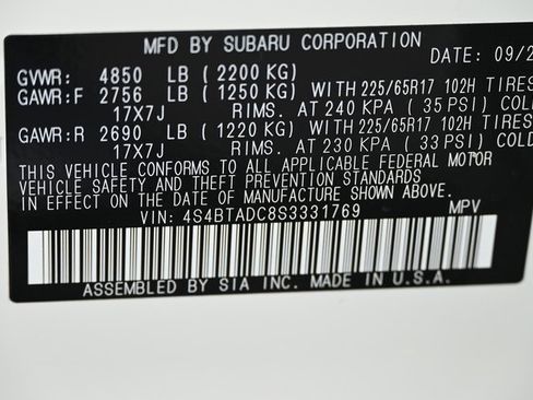 New 2025 Subaru Outback Premium image 21