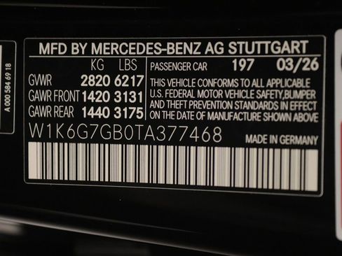 New 2026 Mercedes-Benz S 580 4MATIC Sedan image 10