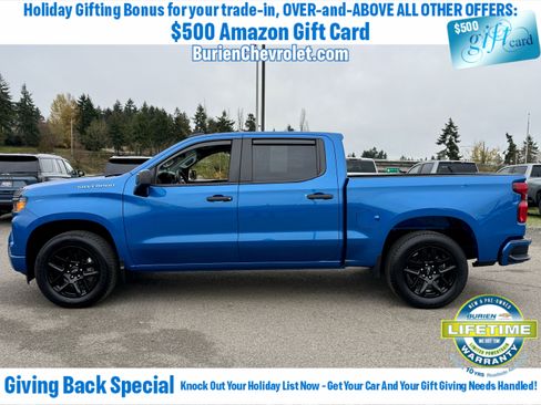 Used 2022 Chevrolet Silverado 1500 Custom image 2