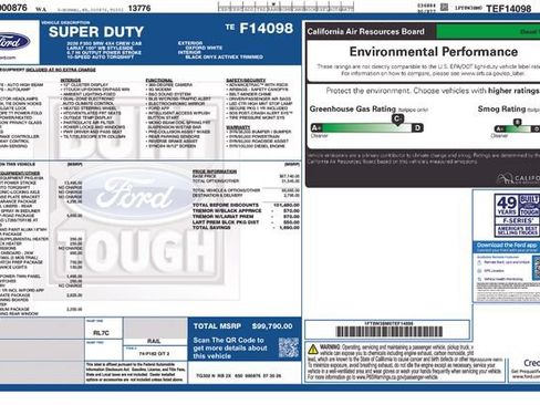 New 2026 Ford F350 Lariat w/ Tremor Off-Road Package AWD/4WD image 23