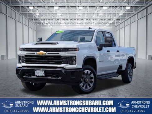 Used 2024 Chevrolet Silverado 2500 Custom w/ Custom Convenience Package AWD/4WD image 1