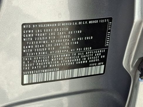 Used 2022 Volkswagen Tiguan SE R-Line AWD/4WD image 27