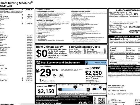 New 2026 BMW X3 xDrive30 w/ Premium Package image 10